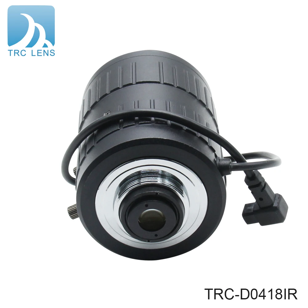 1/1.8 inch 4-18mm DC auto iris manual cctv zoom lens