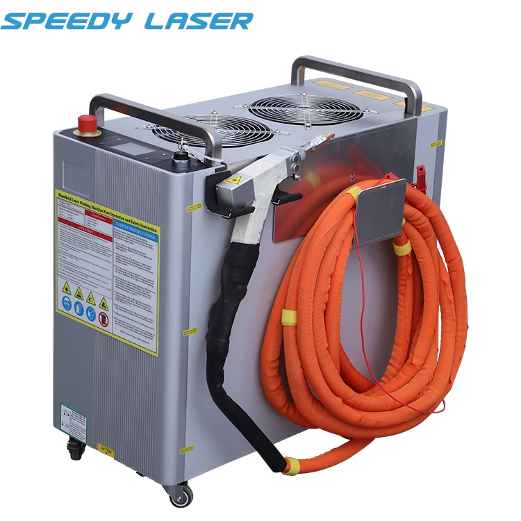 Laser welders 1500W air cooling mini small handheld fiber laser welding machine for aluminum copper stainless steel carbon steel