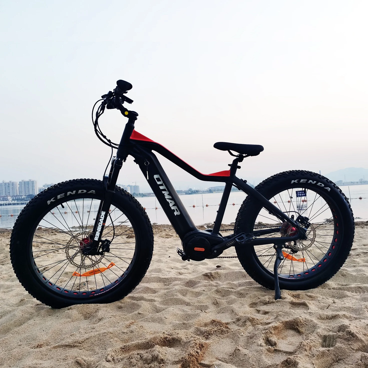26inch electric fat mid drive bicycle 1000w e bikes mid motor electric bike battery hidden electric city bike