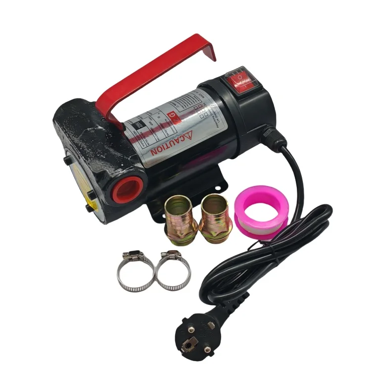 Automobiles High Quality Electric Oil Extraction Tools Oil Transfer Pump Plug Style Electric Fuel Pump Oil Pump 220V