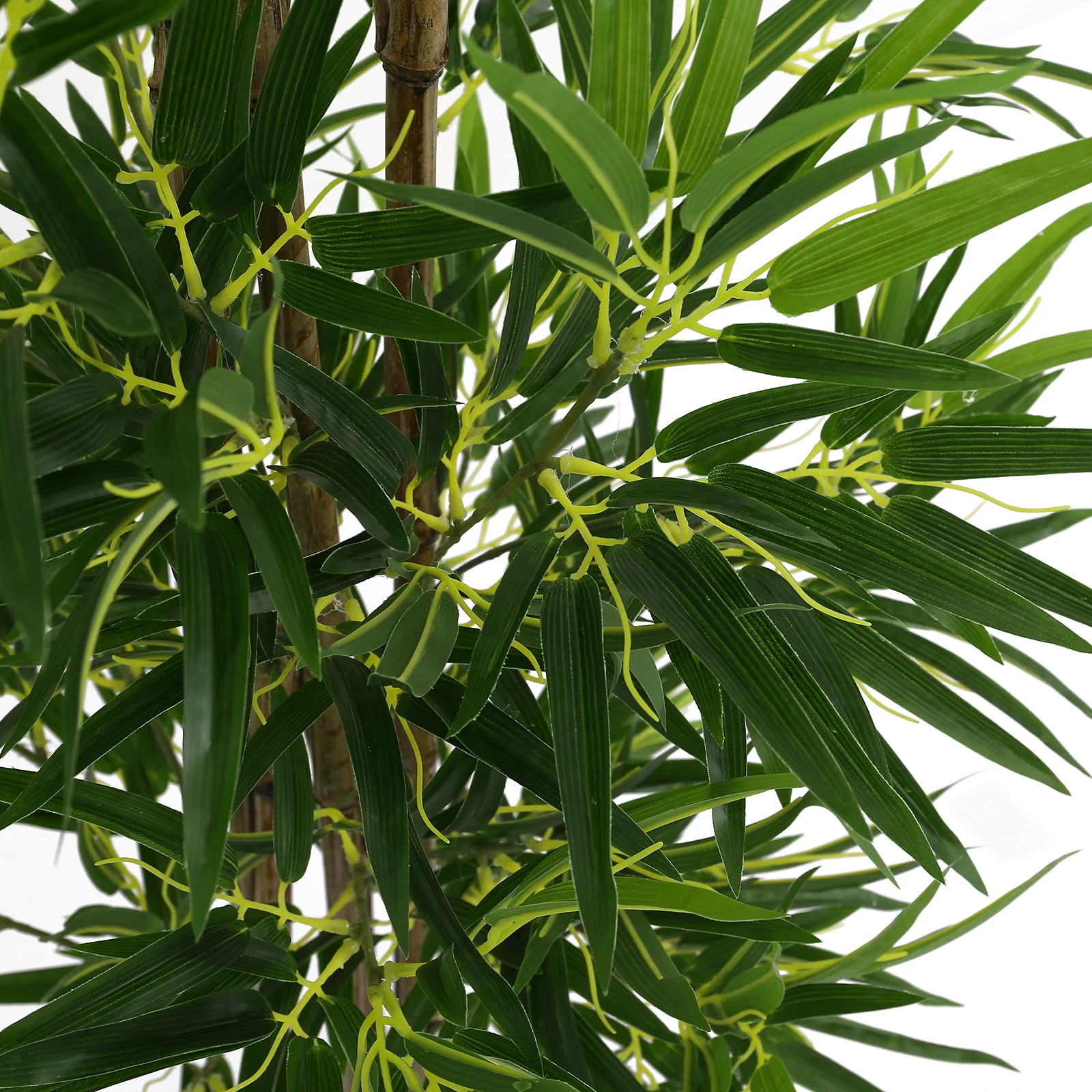 Artificial Bonsai Tree Nandina Faux Bamboo Plant  Potted Artificial House Plants for Garden Home Office Bathroom Decoration