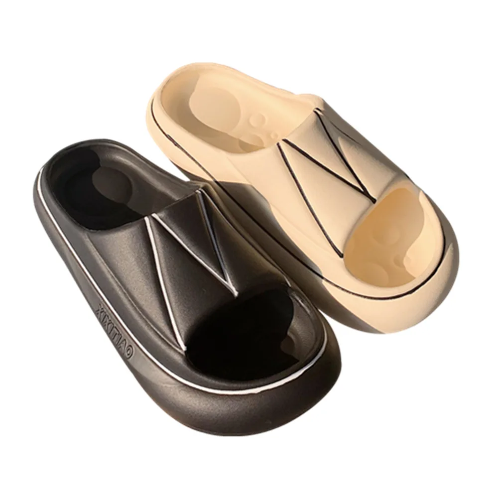 XIXITIAO cheap men slippers casual summer men boys flat stock slippers waterproof foam slippers for men