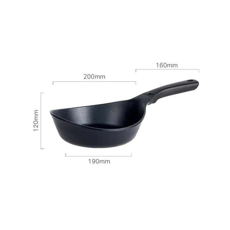 Kitchenware ceramic saucepan stone marble pots and pans aluminum nonstick cookware sets