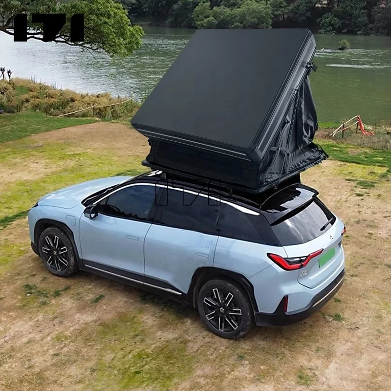 Light weight australia camper trailer car top tent hard shell camping