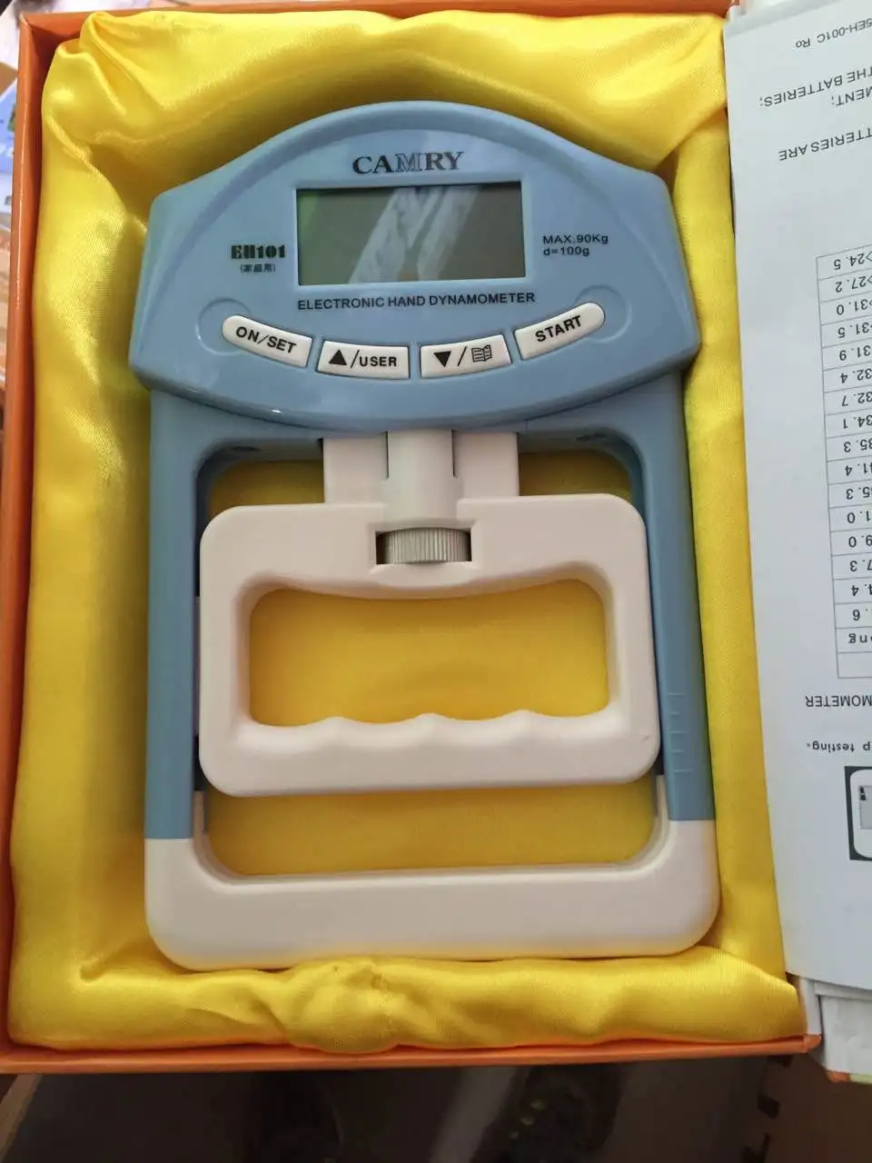 
Hand strength Grip Dynamometer 