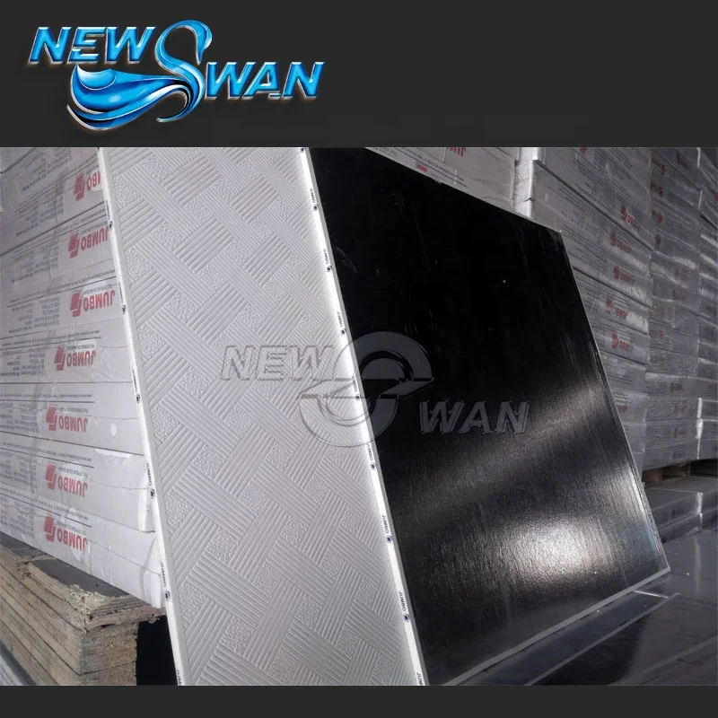 
60X60 Gypsum Ceiling / PVC Laminated Gypsum Ceiling Tiles 