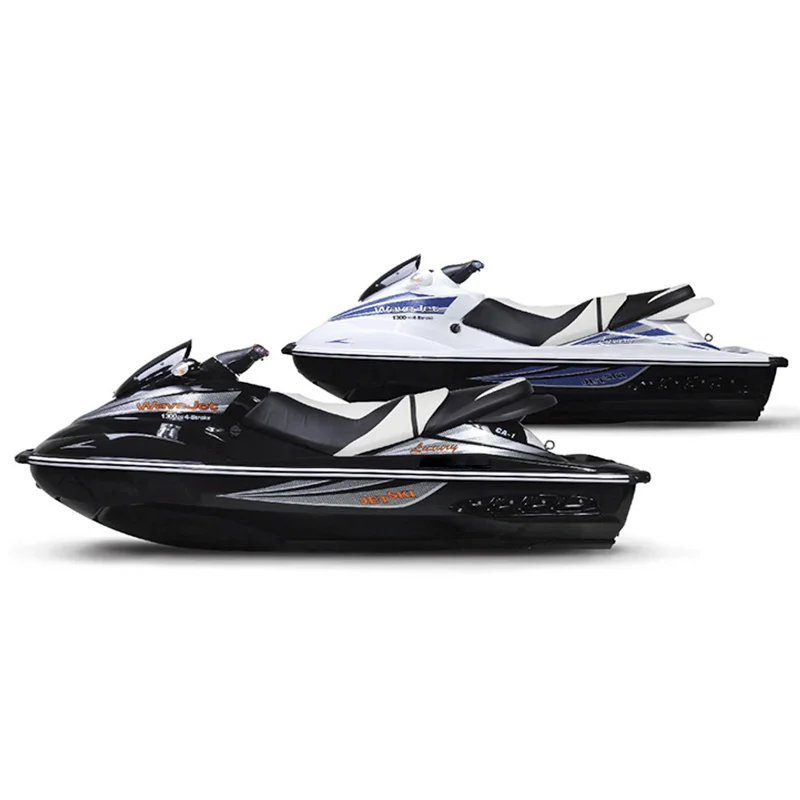 Fast Speed 3 Seats Water Sports Entertainment 1300cc Jetski 4-stroke 63kw 3.2m Racing Motorboat Jet Ski
