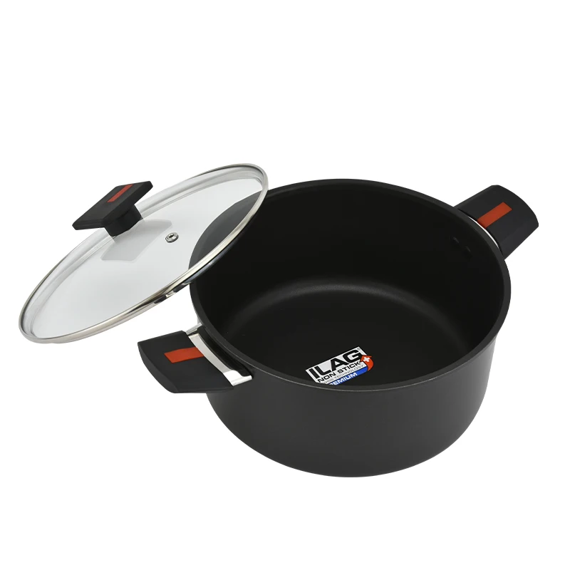 Food Grade pot set cookware set cooking Non Stick Soup Stock Pot Casserole