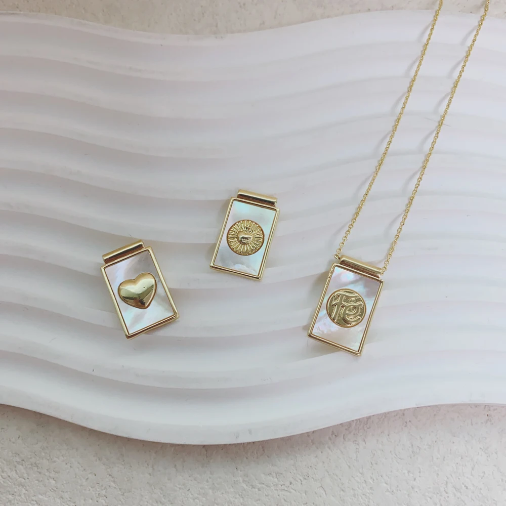 Faith Fe-Themed Fashion Pendant Charm Fine Jewelry Pendants Elegant Pendants & Charms for Every Occasion
