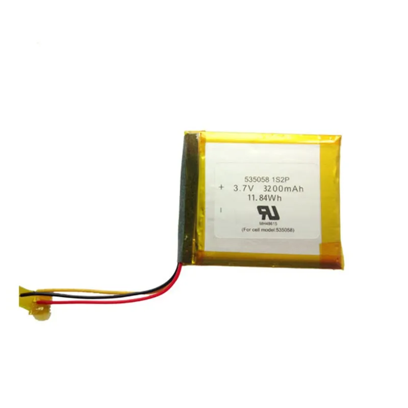 Сертифицированный литий-ионный полимерный аккумулятор UL1642 IEC62133 535058 2p 3 7 в 3200 мАч