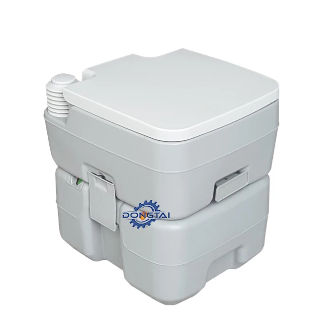 Camper Accessories White Color Light Weight PP Material Portable Motorhome Caravan Camping RV Toilet