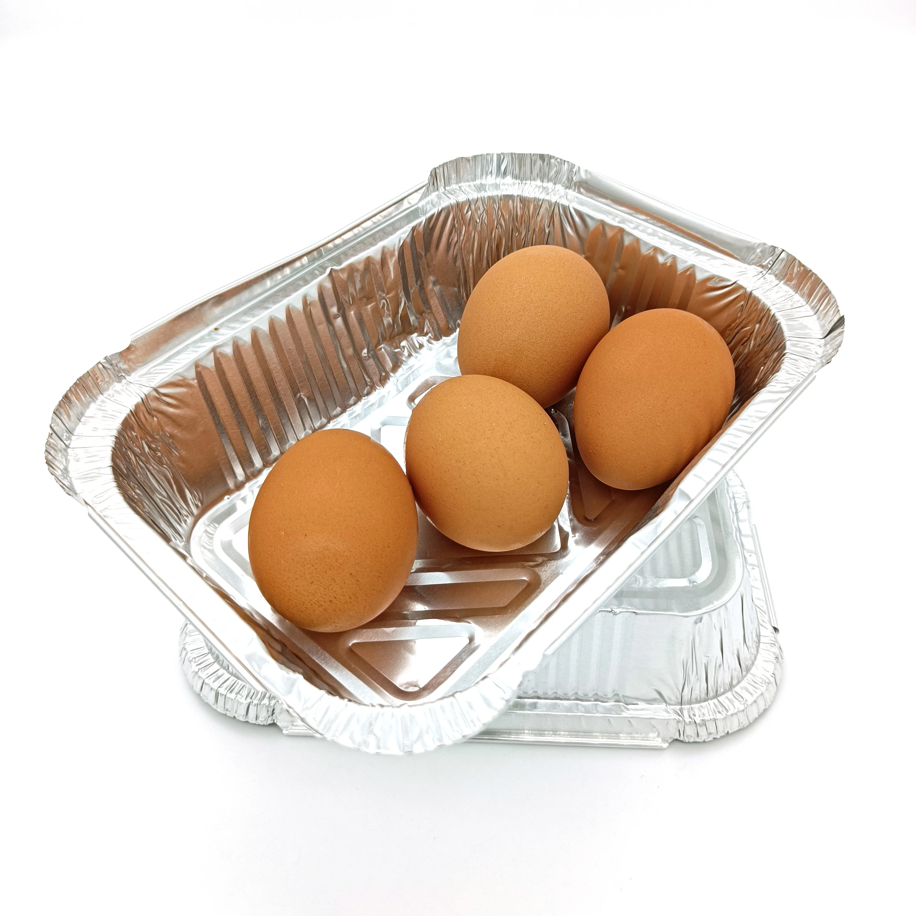 Оптовая продажа BBQ, эко-Обжарка подносы одноразовые 3 физиотерапевтическое оборудование пищевой контейнер алюминиевой фольги для выпечки с крышками