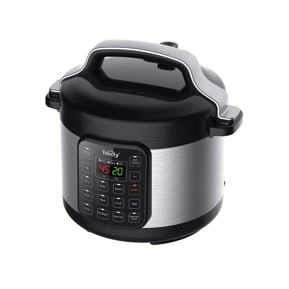 
 Неприлипающая Автоматическая высокомощная электрическая скороварка все-в-одном 6 л из нержавеющей стали по низкой цене  