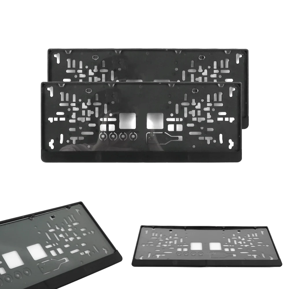 Custom Philippine Car Plastic Car License Plate Frame racing license frames with many logos for you  Car License Bracket