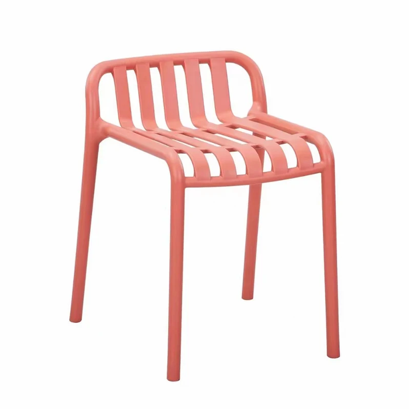 Nordic Hot Sale Modern Hotel Stacking Chairs PP Polypropylene Plastic Dining Chairs with Arms