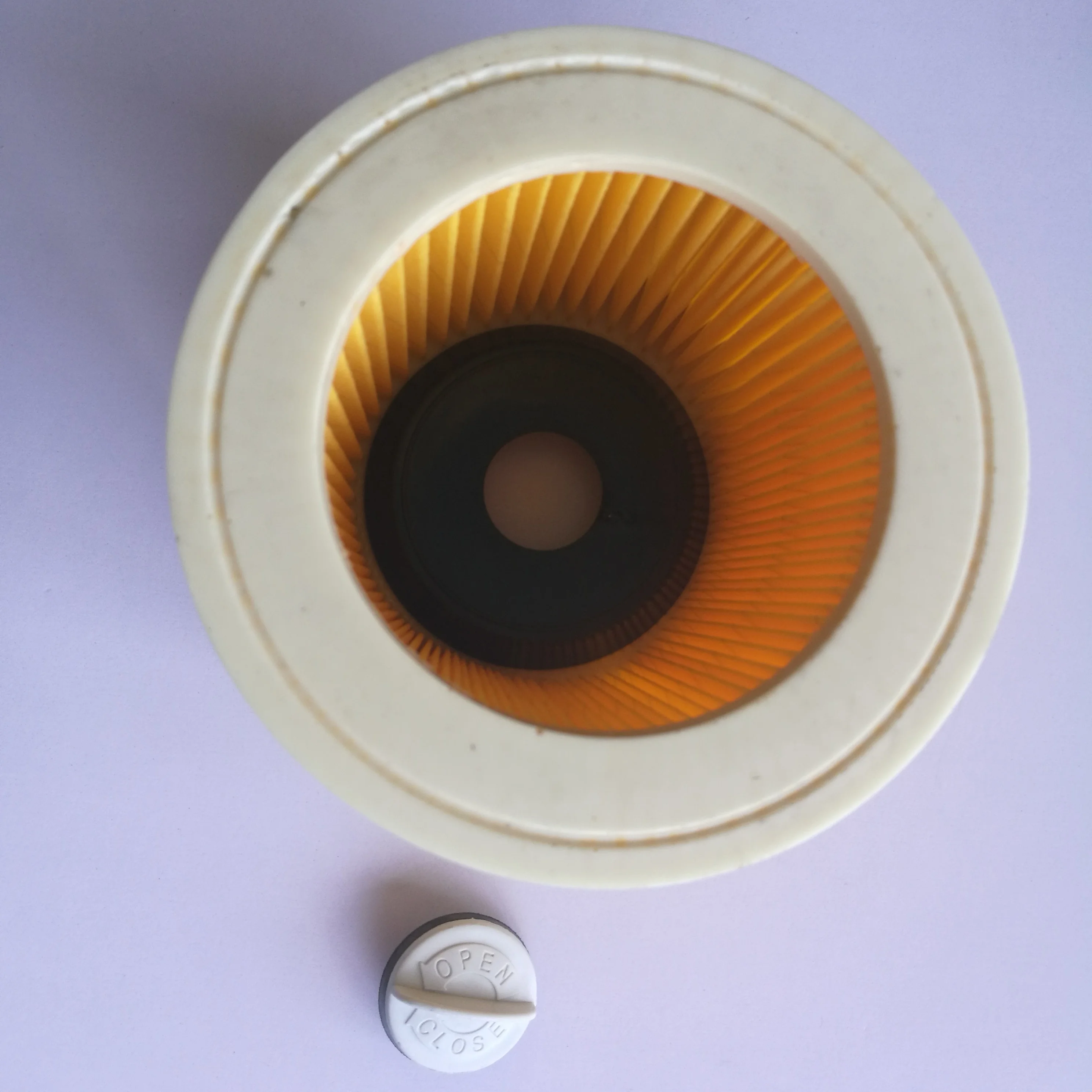 Yellow Wet & Dry Vacuum Cleaners Cartridge Filter for  vacuum filter