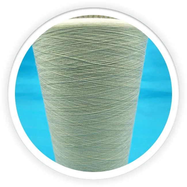 Ne 58 / 1 combed cotton blend yarn for spinning