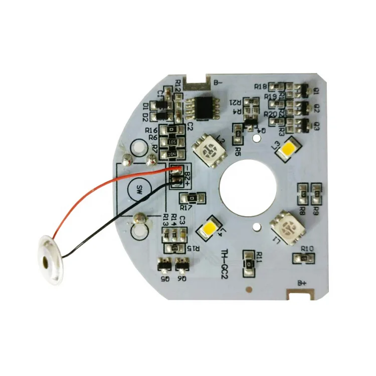 Pcb Assembly Lead Free Hasl for vibrating sound trigger lamp 94v0 pcb boards company