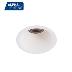 Alpha Lighting DALI DT8 Smart Control 2700K-6500K Downlight CCT Tunable Warm to Dim Warm 2 Dim Led Downlight COB Aluminum Alloy