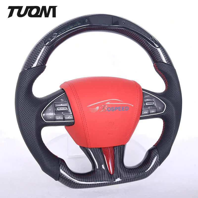 New High-Performance Auto Parts Steering Wheel With Led Suitable For Infiniti Q50