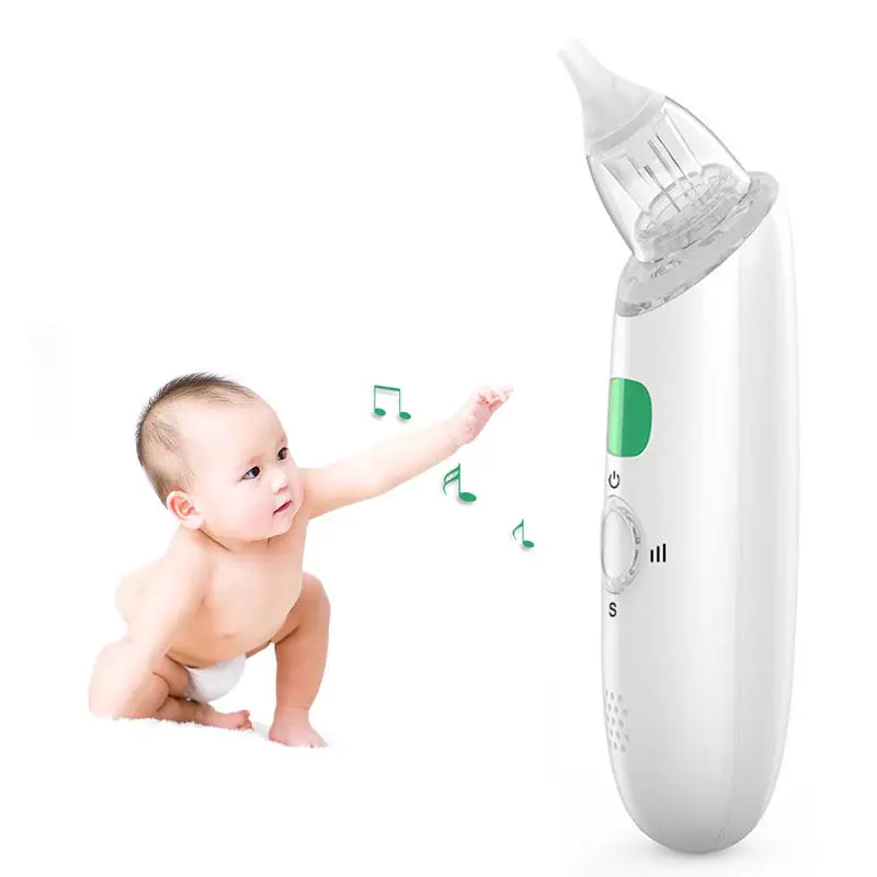BJI Electric Soft Nose Cleaner Vacuum Baby Nasal Aspirator For Baby