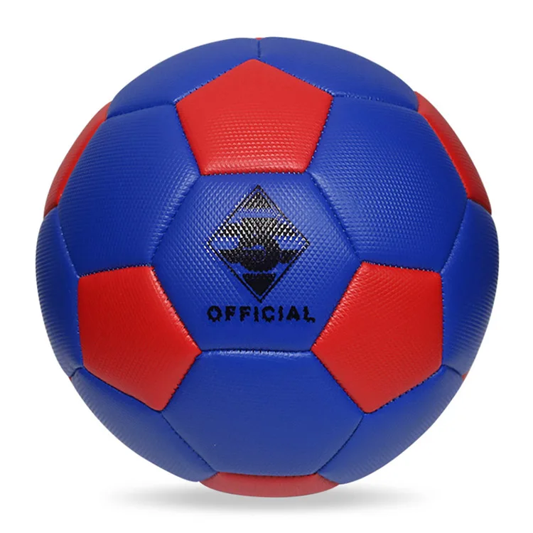 Diamond grain process material Custom soccer balls size 5 4 3 football best price soccer balls
