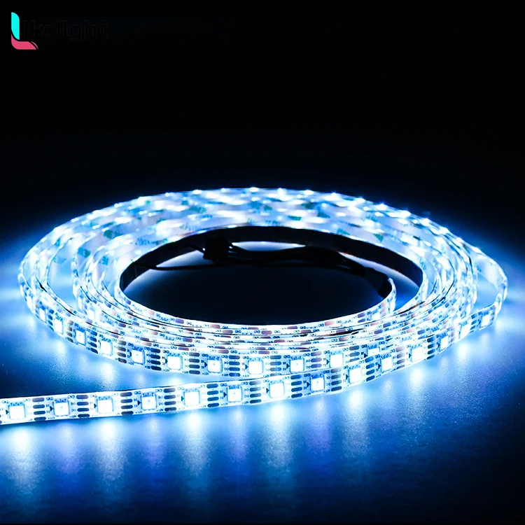 Waterproof SMD5050 RGB SPI 12V WS2815 addressable led strip lights for lighting design