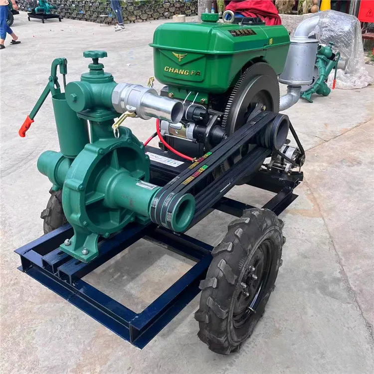 High pressure water pump, sprinkler irrigation machine, diesel water pump