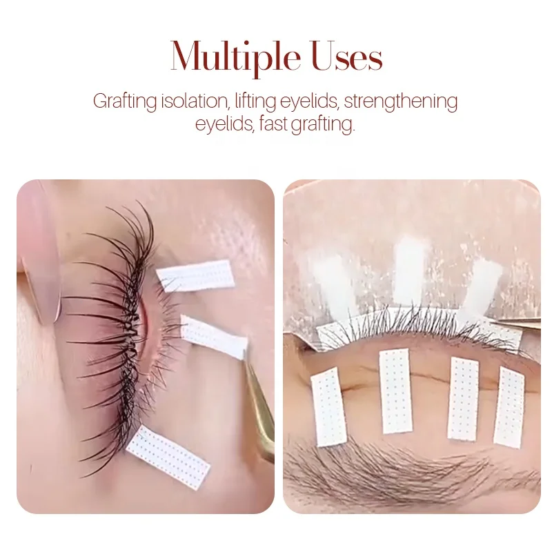 Super Soft 4mm Narrow Sensitive Eyelash Extension Tape for Professional Grafting Lash Tools