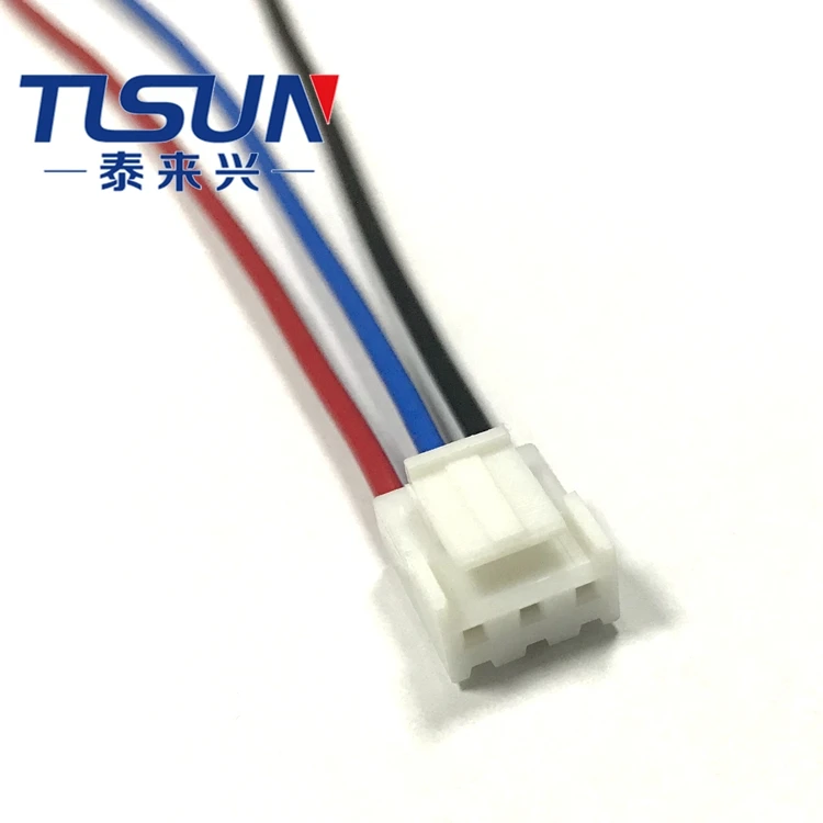 Горячая продажа шлифованный металлической жгут VH3.96 XH2.54 PH2.0 JST/MOLEX 3 контактный разъем жгута проводов