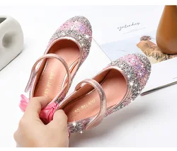 Танцевальная обувь со стразами и блестками для девочек