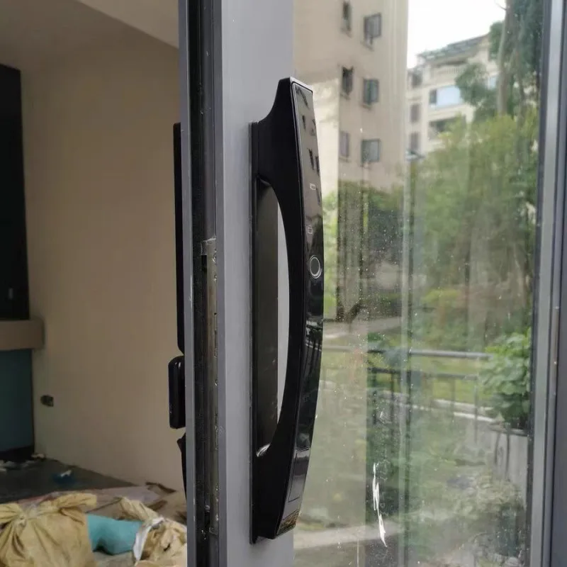 GOKING luxury wholesale fully automatic waterproof outdoor tuya wifi app smart sliding door lock fingerprint electronic lock