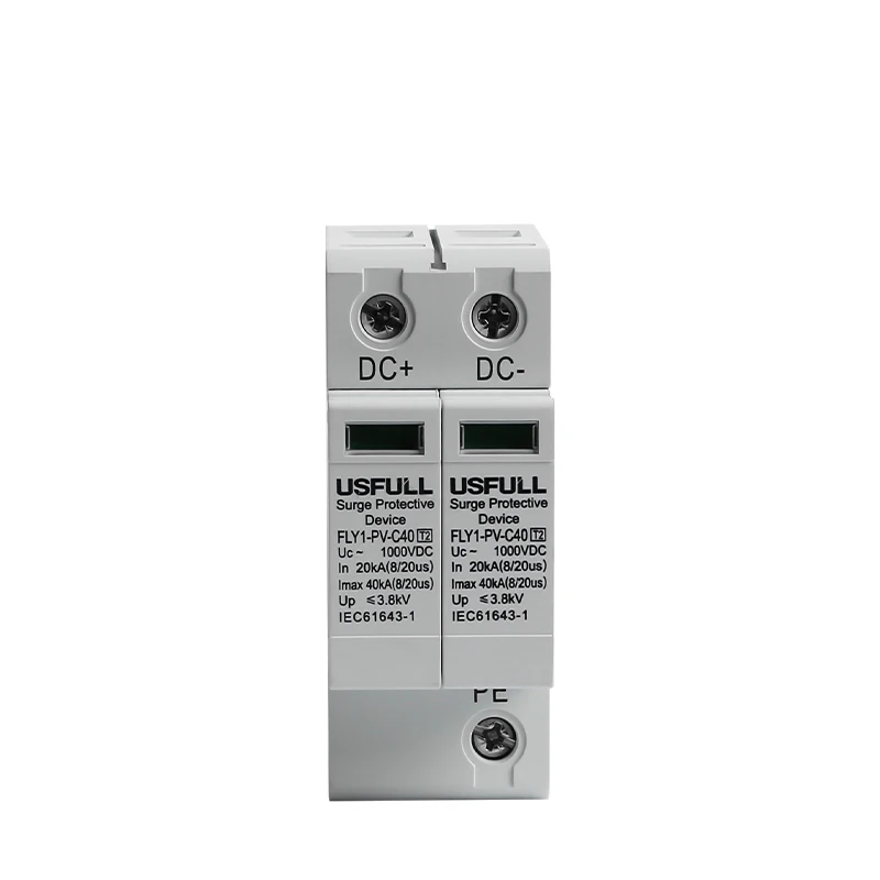 40KA 3P 1000V DC SPD для защиты от перенапряжения солнечных батарей/защиты