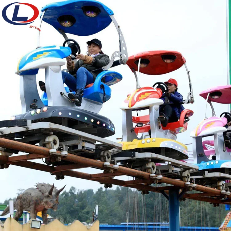 Interesting Kids Sky Fun Amusement Park Theme Park Rides Tourist Sightseeing Family Train Air Bike Rides