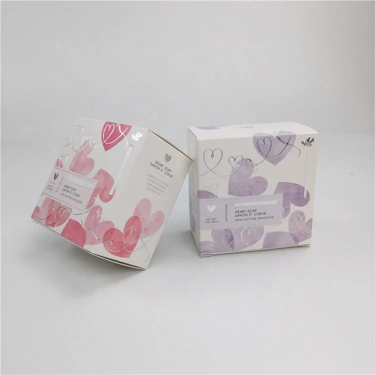 Wholesale Eco-friendly Printed Luxury Gift Kraft Paper Box Pulp Soap Packaging Boxes Paper Sleeve Soap Paper Cardboard Box