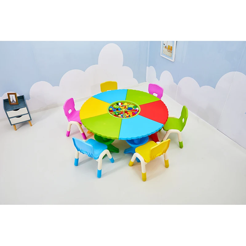 Daycare Childcare Center Kids Nursery School Preschool Furniture Sets Kindergarten Furniture Tables Chairs Set