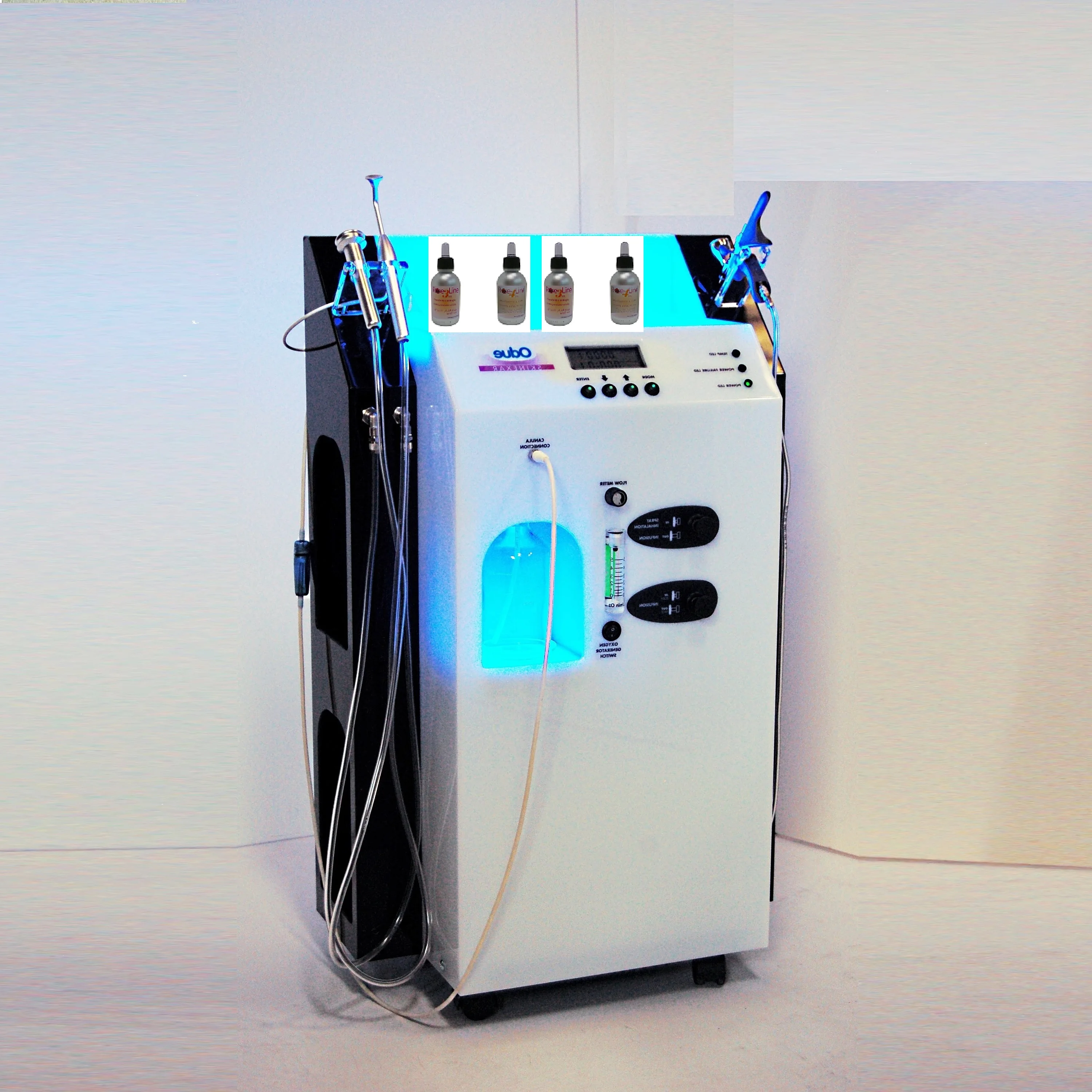 Hyperbaric oxygen infusion system made in Italy for Anti aging devices Natural cosmetic kit