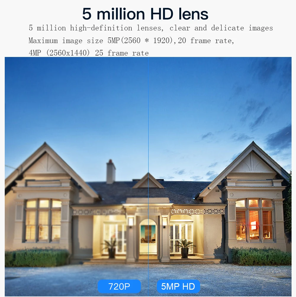 2MP 5X Optical Zoom PTZ Human Detection Auto Tracking Security IP CCTV 4G Wifi Sim Card 5MP Camera