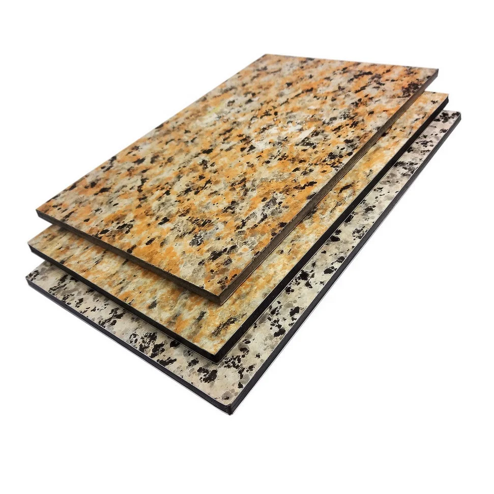 Marble  Coated Alucobond Aluminum Composite Panel 1220x2440mm ACP/ACM Sheet