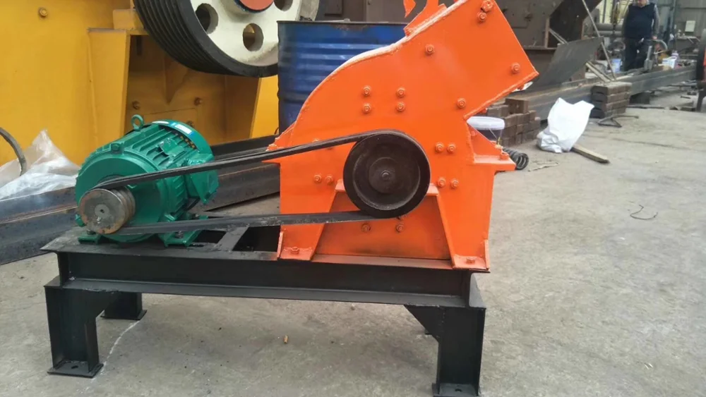 High Capacity Hammer Mill Rock Crusher Scrap Machine