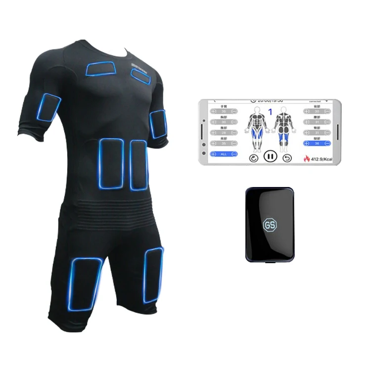 2022 new EMS wireless wet training ems for slimming body gym version suit with professional system