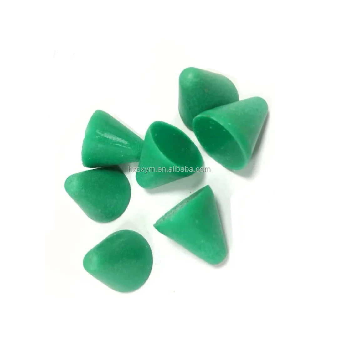 Huzhou factory Jade jewelry polishing media plastic  tumbling media for finishing machine