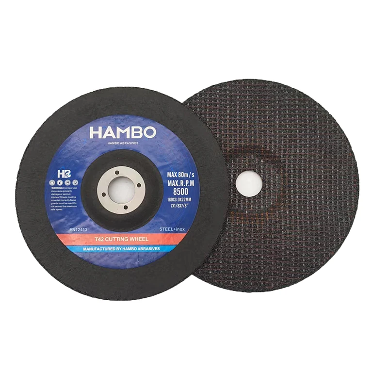 7' Abrasive Cutting Disc Aluminum Oxide Cutting Discs Abrasive Cutting Wheel For Stainless Steel