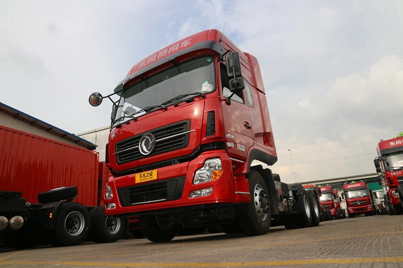 Dongfeng chassis with cabin semi trailer 6x4 tractor truck head for sale