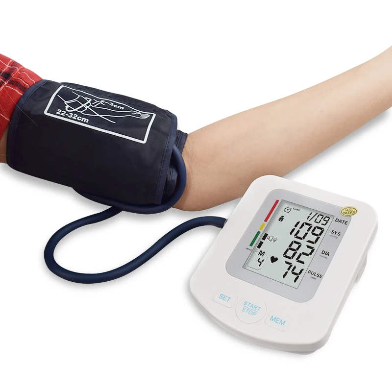 
Portable Automatic Aneroid Sphygmomanometer BP Machine Digital Arm Blood pressure Testing Equipment 