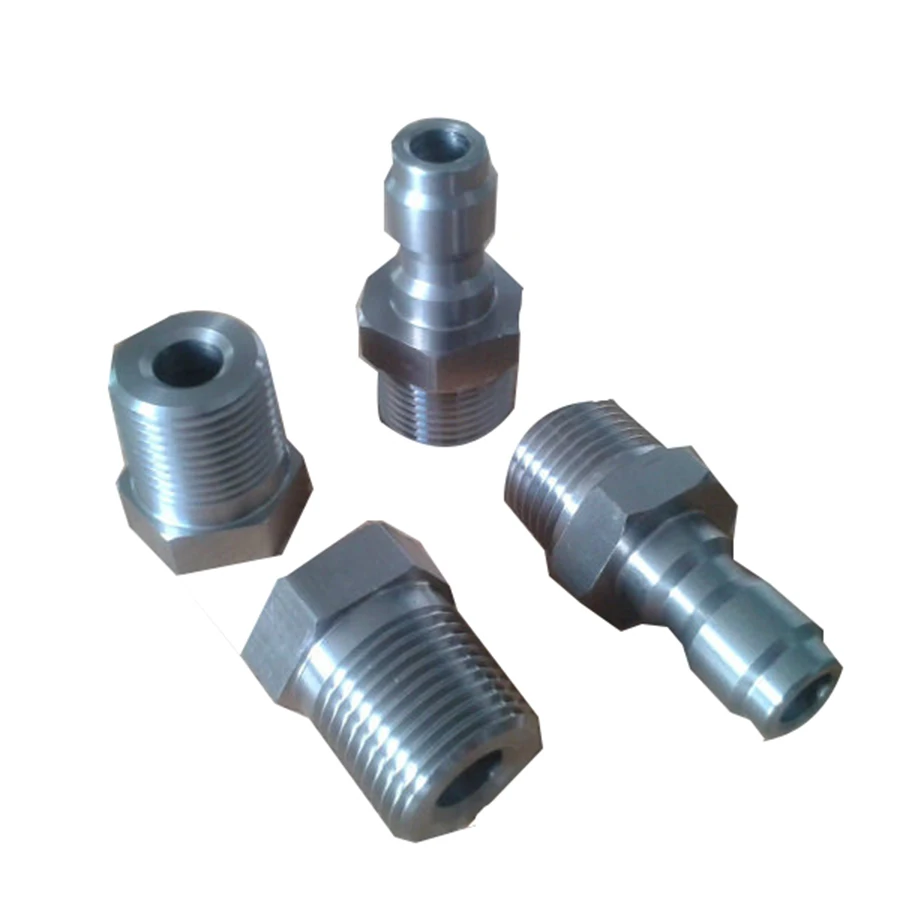 
High precision micro or mon-micro lathe machining stainless bushing coupling 