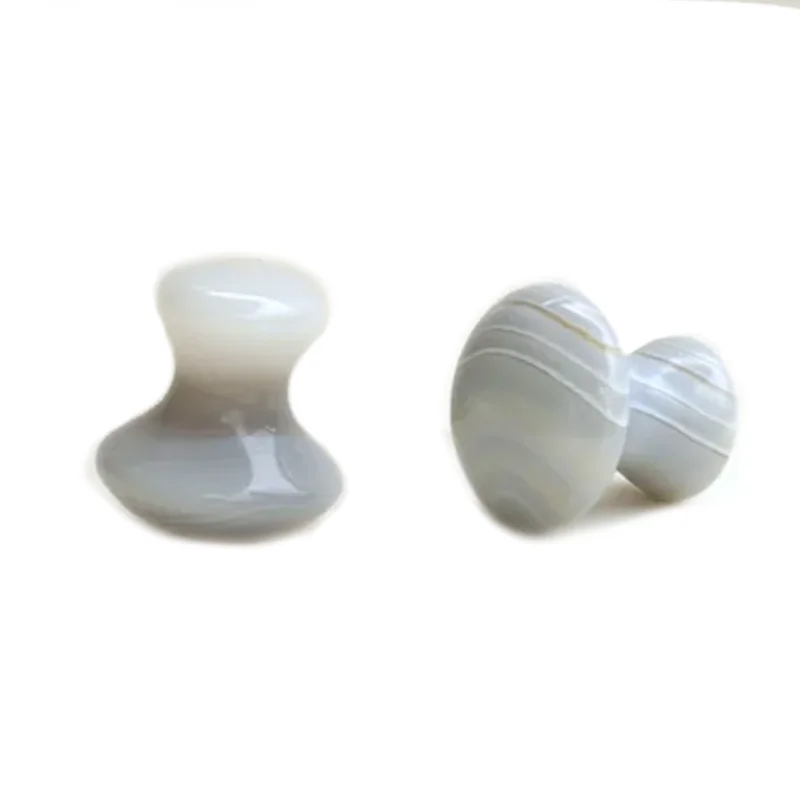 Private Label Crystal Mushroom Wholesale Gua Sha Mushroom Massage Tool Agate Guasha Mushroom for Promote Lymphatic Circulation