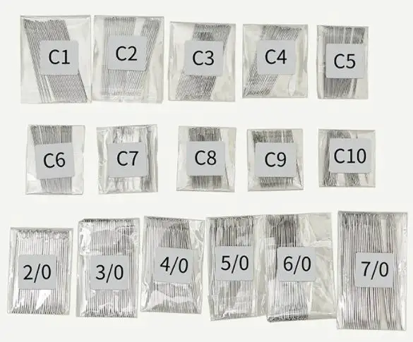 Blunt Stainless Steel Large-Eye Yarn Knitting Needles for Hand Sewing & Sewing Machine Great for Crochet Projects