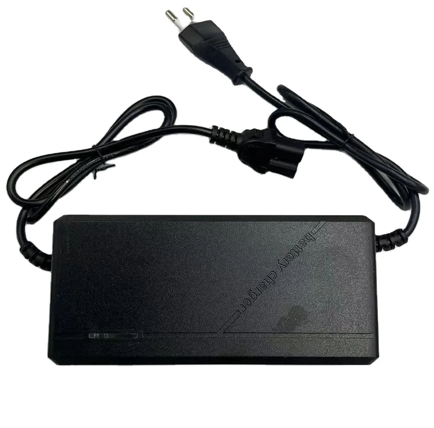 Lithium Battery 48v12ah Charger 1.6-1.8A Plastic Shell INPUT 110v-220V ELECTRIC Scooter E-Bike Pedal Motorcycle Diy Part