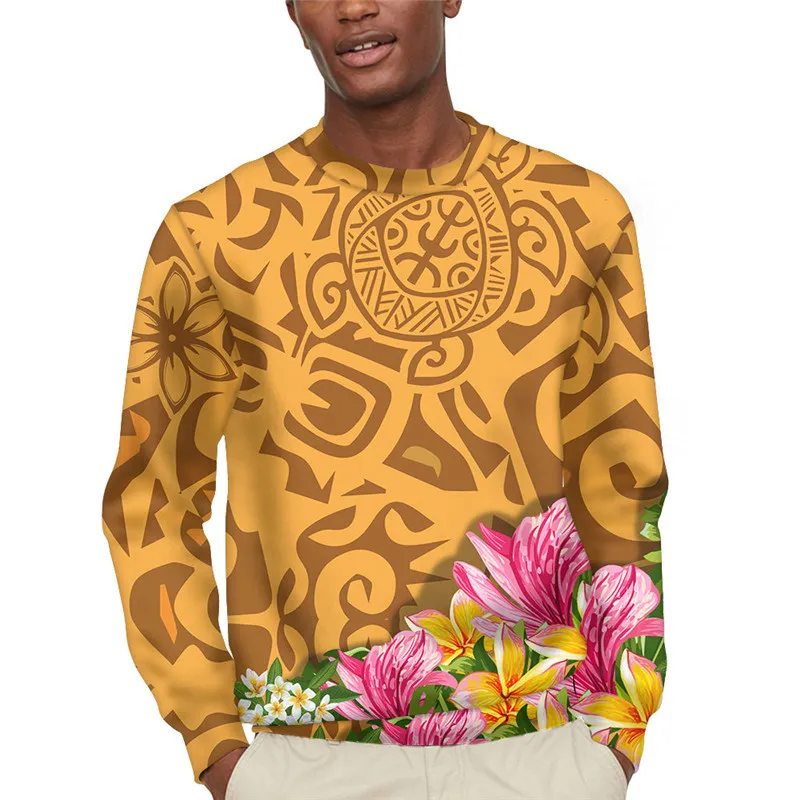 
Street wear workout hoody men clothing American Samoa Polynesian with Turtle grey hoodies vendors sweatshirt tagless hoodies 